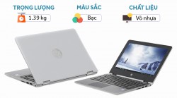 Sạc Laptop HP Pavilion X360 14-ba062TU (2GV24PA)- Xoay 360 độ-bạc _2